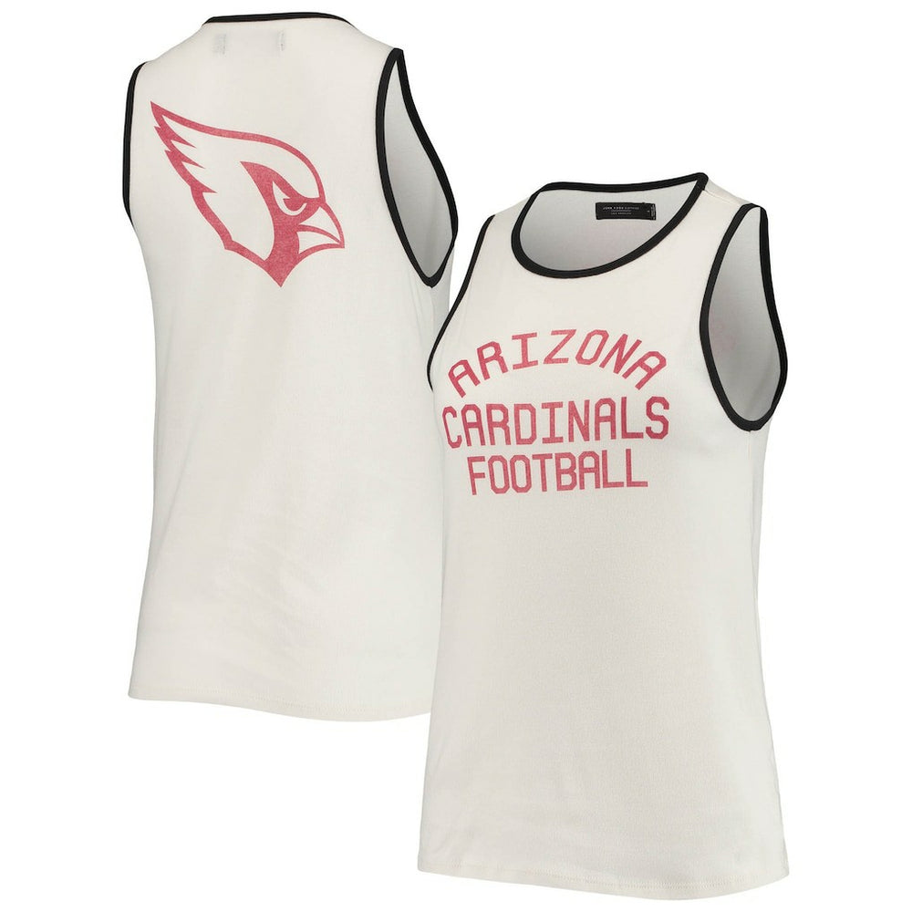 Arizona Cardinals Junk Food Women's Throwback Pop Binding Scoop Neck Tank Top | NFL US