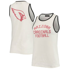 Arizona Cardinals Junk Food Women's Throwback Pop Binding Scoop Neck Tank Top | NFL US