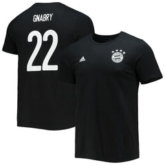 Serge Gnabry Bayern Munich Amplifier Name & Number T-Shirt