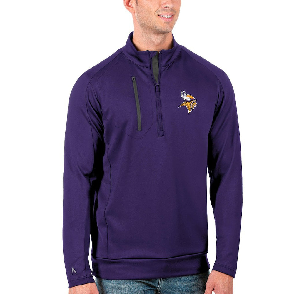 Minnesota Vikings Antigua Generation Quarter-Zip Pullover Jacket | NFL On sale