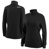 New Orleans Saints WEAR by Erin Andrews Women's Long Sleeve Tri-Blend Turtleneck T-Shirt | NFL Hot