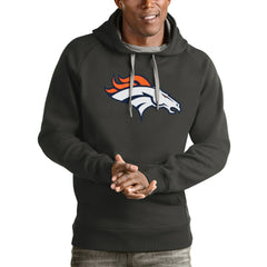 Denver Broncos Antigua Victory Pullover Hoodie | NFL New