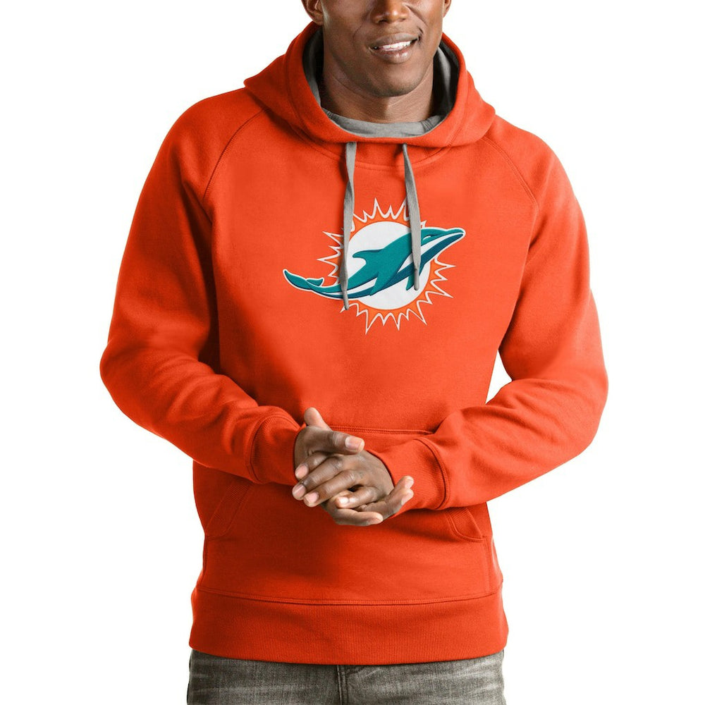 Miami Dolphins Antigua Victory Pullover Hoodie | NFL US