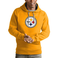 Pittsburgh Steelers Antigua Victory Pullover Hoodie | NFL On sale