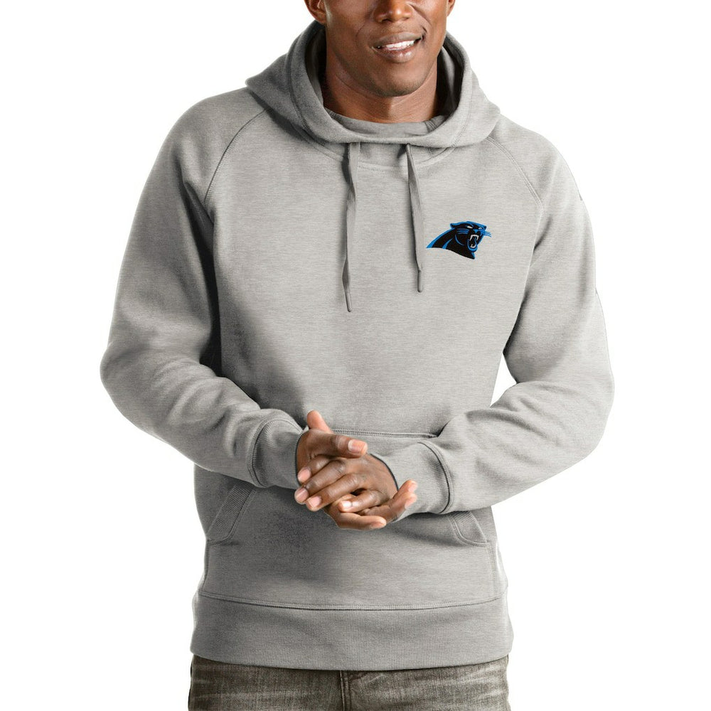 Carolina Panthers Antigua Logo Victory Pullover Hoodie | NFL Hot