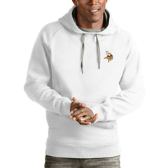 Minnesota Vikings Antigua Logo Victory Pullover Hoodie | NFL Near me