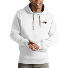 New England Patriots Antigua Logo Victory Pullover Hoodie | NFL Hot