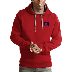 New York Giants Antigua Logo Victory Pullover Hoodie | NFL New