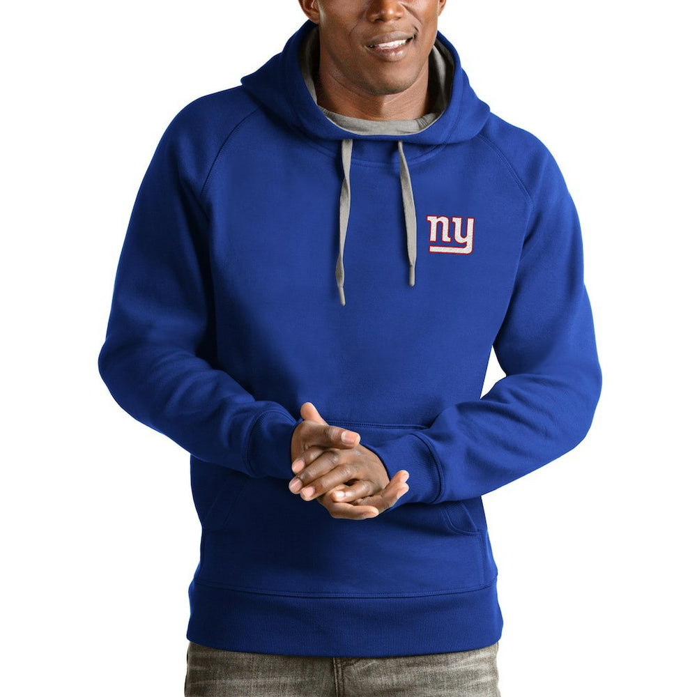 New York Giants Antigua Logo Victory Pullover Hoodie | NFL US