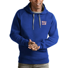 New York Giants Antigua Logo Victory Pullover Hoodie | NFL US