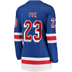 Adam Fox New York Rangers Fanatics Women's Home Breakaway Jersey - NHL Jerseys