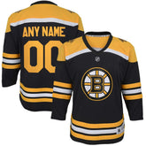 Boston Bruins Youth Home Replica Custom Jersey - NHL Jerseys