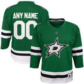 Dallas Stars Youth Home Replica Custom Jersey - NHL Jerseys