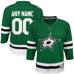Dallas Stars Youth Home Replica Custom Jersey - NHL Jerseys