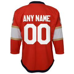 Florida Panthers Youth Home Replica Custom Jersey - NHL Jerseys