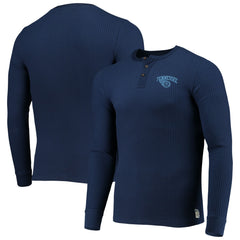 Tennessee Titans Junk Food Thermal Henley Long Sleeve T-Shirt | NFL Discount