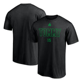 Black Tom Heinsohn Boston Celtics T-Shirt | NBA
