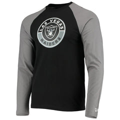 Las Vegas Raiders League Raglan Long Sleeve T-Shirt | NFL Hot