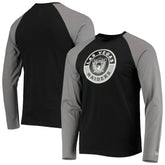 Las Vegas Raiders League Raglan Throwback Long Sleeve T-Shirt | NFL Discount