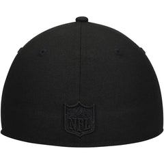 Cleveland Browns Historic Logo Black on Black Low Profile 59FIFTY II Fitted Hat | NFL Sale