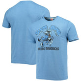 Blue Dallas Mavericks Homage NBA x Grateful Dead Tri-Blend T-Shirt sale | NBA