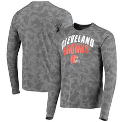 Cleveland Browns MSX by Michael Strahan Camo Performance Long Sleeve T-Shirt | NFL On sale