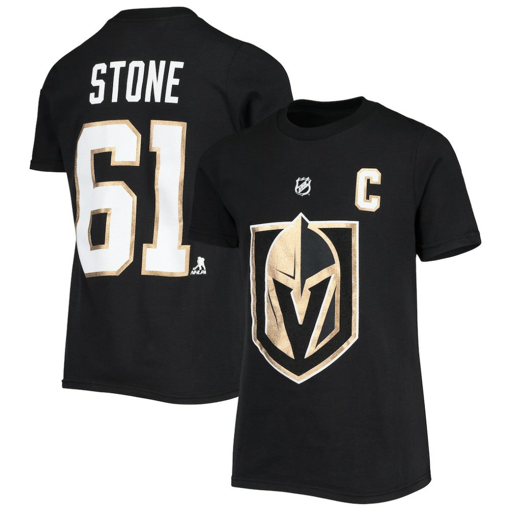 Mark Stone Vegas Golden Knights Youth Player Name & Number T-Shirt - NHL T-shirts