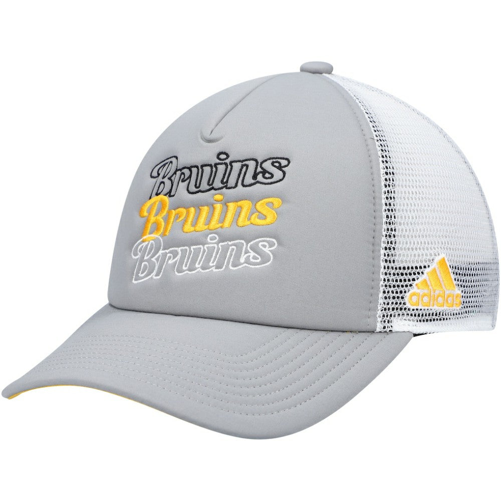 Boston Bruins adidas Women's Foam Trucker Snapback Hat - NHL Hats