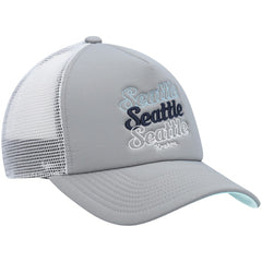Seattle Kraken adidas Women's Foam Trucker Snapback Hat - NHL Hats