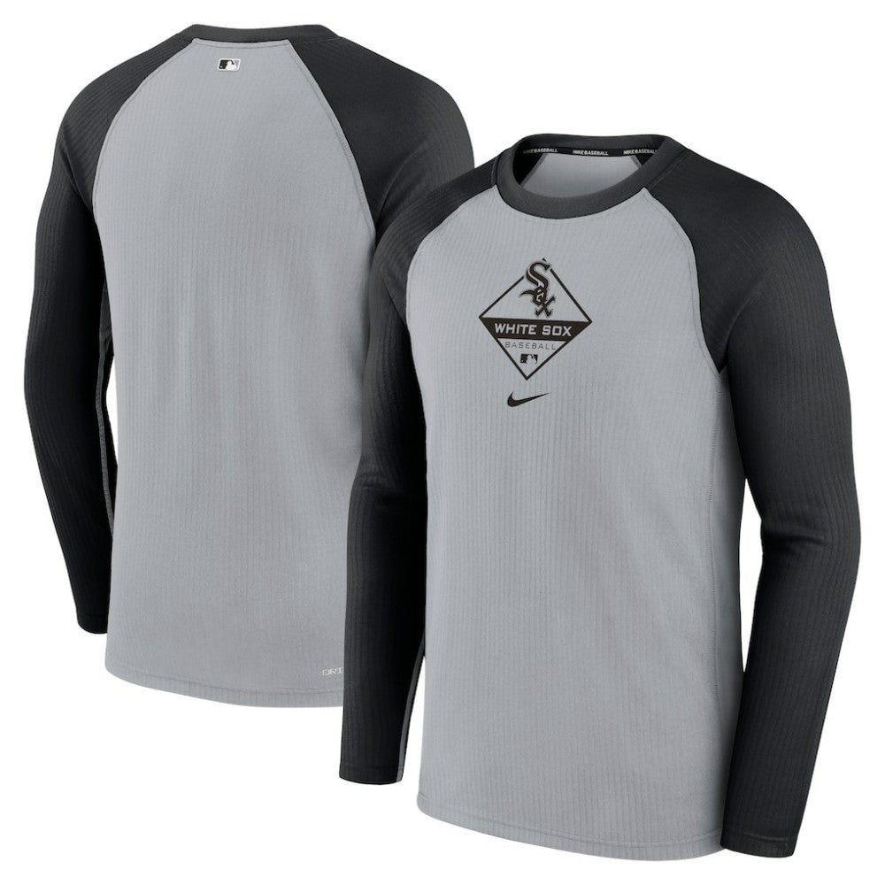 Chicago White Sox Nike Game Authentic Collection Performance Raglan Long Sleeve T-Shirt - MLB T-shirts