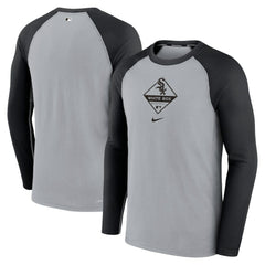 Chicago White Sox Nike Game Authentic Collection Performance Raglan Long Sleeve T-Shirt - MLB T-shirts