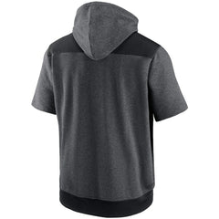 Athletics Nike Authentic Collection Dry Flux Performance Quarter-Zip Short Sleeve Hoodie - MLB Hoodies