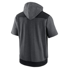 Chicago White Sox Nike Authentic Collection Dry Flux Performance Quarter-Zip Short Sleeve Hoodie - MLB Hoodies