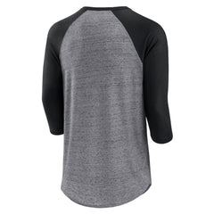 Chicago White Sox Fanatics Iconic Above Heat Speckled Raglan Henley 3/4 Sleeve T-Shirt - MLB T-shirts