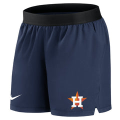 Houston Astros Nike Women's Authentic Collection Flex Vent Max Performance Shorts - MLB Shorts