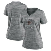 San Francisco Giants Nike Women's Authentic Collection Velocity Performance V-Neck T-Shirt - MLB T-shirts