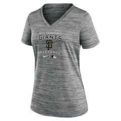 San Francisco Giants Nike Women's Authentic Collection Velocity Performance V-Neck T-Shirt - MLB T-shirts