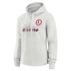 St. Louis Cardinals Fanatics Women's True Classics Legacy Quarter-Zip Hoodie - MLB Hoodies