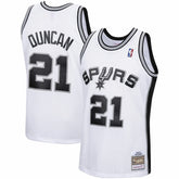 White Tim Duncan San Antonio Spurs 1998/99 Hardwood Classics Swingman Jersey | NBA