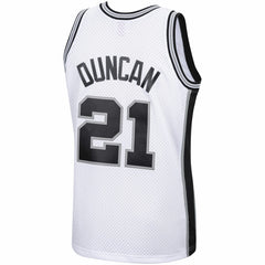 White Tim Duncan San Antonio Spurs 1998/99 Hardwood Classics Swingman Jersey | NBA