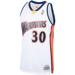 White Stephen Curry Golden State Warriors Hardwood Classics Swingman Jersey sale | NBA