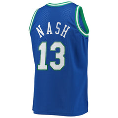 Blue Steve Nash Dallas Mavericks 1998/99 Hardwood Classics Swingman Jersey sale | NBA