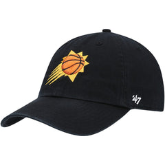 Black Phoenix Suns '47 Core Logo Clean Up Adjustable Hat | NBA