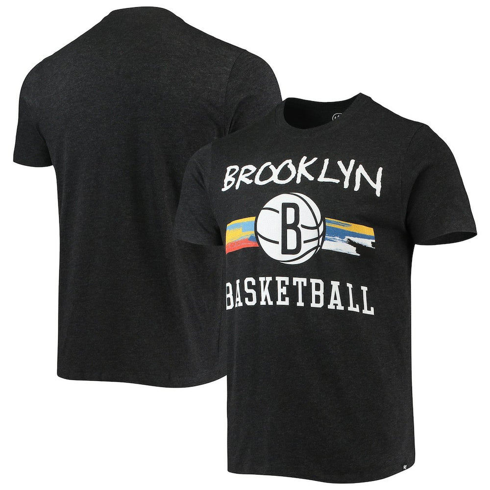 Black Brooklyn Nets '47 City Edition Club T-Shirt | NBA