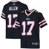 Buffalo Bills Josh Allen Youth Inverted Team Game Jersey | NFL Hot