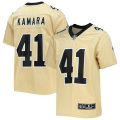New Orleans Saints Alvin Kamara Youth Inverted Team Game Jersey | NFL Near me