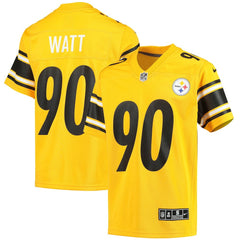 Pittsburgh Steelers T.J. Watt Youth Inverted Team Game Jersey | NFL New