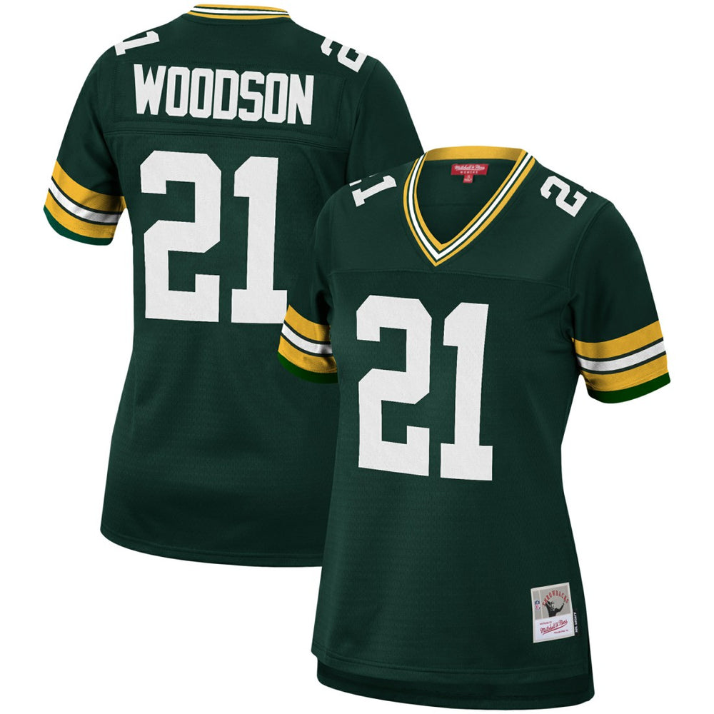 Green Bay Packers Charles Woodson Women's 2010 Legacy Replica Player Jersey | NFL Discount