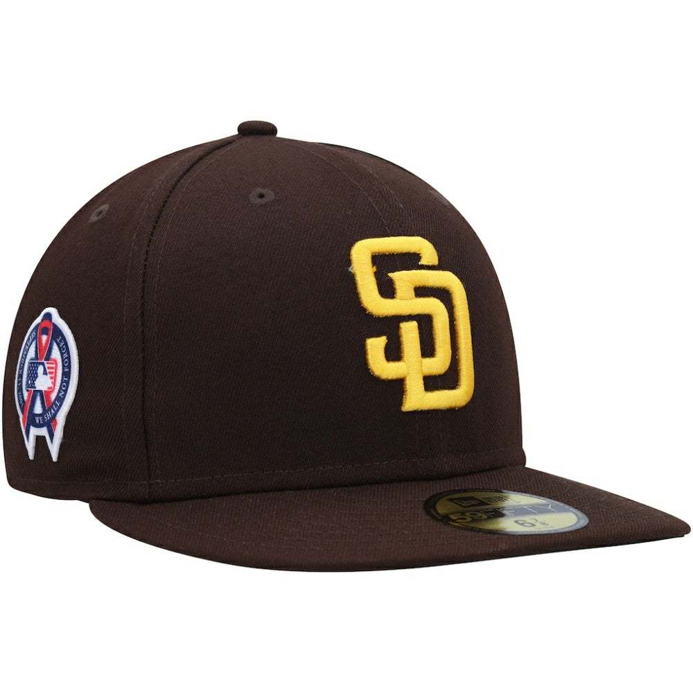 San Diego Padres New Era 9/11 Memorial Side Patch 59FIFTY Fitted Hat - MLB Hats