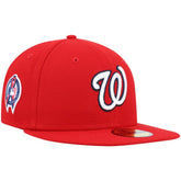 Washington Nationals New Era 9/11 Memorial Side Patch 59FIFTY Fitted Hat - MLB Hats